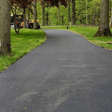 Blacktop paving